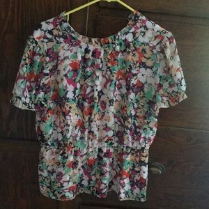 J. Crew peplum top